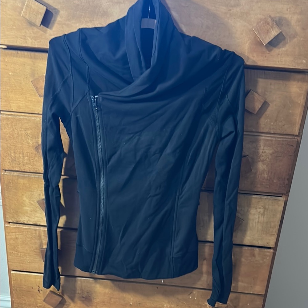 Crossover Cowl Neck Lululemon Zip Jacket